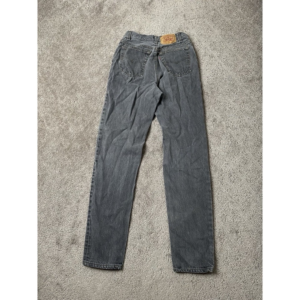 Vintage Womens Jeans 90s Levis 501 Denim 17501-0658 Made USA, Size 7M W27–28 S/M